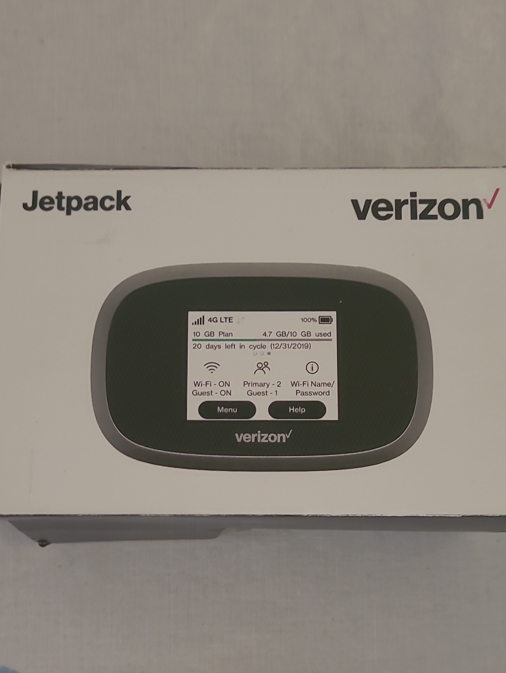 Verizon Jetpack Hotspot